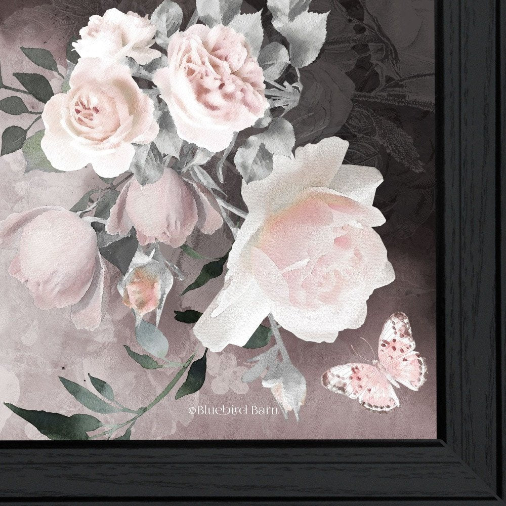 Noir Roses IV 4 Black Framed Wall Art
