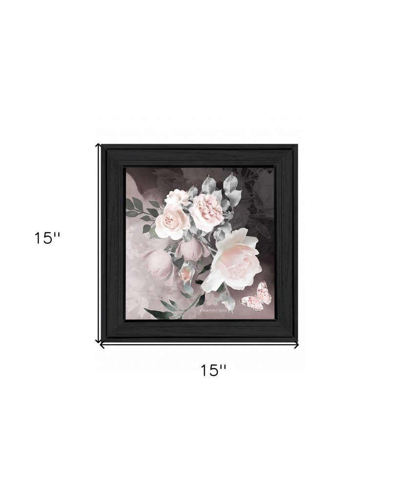 Noir Roses IV 4 Black Framed Wall Art