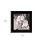 Noir Roses IV 3 White Framed Print Wall Art