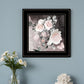 Noir Roses IV 3 White Framed Print Wall Art