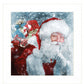 Santas Presents 2 White Framed Print Wall Art