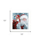 Santas Presents 2 White Framed Print Wall Art