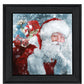 Santas Presents 3 Black Framed Print Wall Art