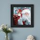 Santas Presents 3 Black Framed Print Wall Art