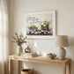 Home is not a Place 2 White Framed Print Wall Art