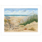 Footprint 1 White Framed Print Wall Art