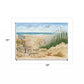 Footprint 1 White Framed Print Wall Art