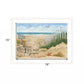Footprint 2 White Framed Print Wall Art
