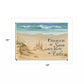 Sand Castle 1 White Framed Print Wall Art
