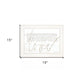 Love Never Fails 2 White Framed Print Wall Art