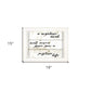 Positive Life 2 White Framed Print Wall Art