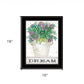 Dream Succulents 3 Black Framed Print Wall Art