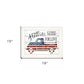 All Hearts Come Home for Love Truck 2 White Framed Print Wall Art