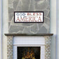 God Bless America 6 Black Framed Print Wall Art