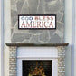 God Bless America 6 Black Framed Print Wall Art