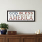 God Bless America 6 Black Framed Print Wall Art