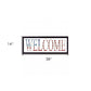 Patriotic Welcome 2 Black Framed Print Wall Art