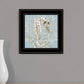 Coral Seahorse I 3 Black Framed Print Wall Art