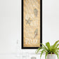 Close Your Eyes 3 Black Framed Print Wall Art