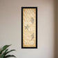 Close Your Eyes 3 Black Framed Print Wall Art