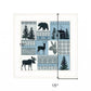 Cabin in the Woods 2 White Framed Print Wall Art