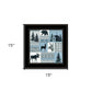 Cabin in the Woods 3 Black Framed Print Wall Art