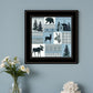 Cabin in the Woods 3 Black Framed Print Wall Art