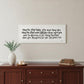 May the Lord Bless You and Keep You 1 White Framed Print Wall Art