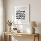 The Most Important Work 2 White Framed Print Wall Art