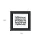 The Most Important Work 3 Black Framed Print Wall Art