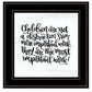 The Most Important Work 3 Black Framed Print Wall Art