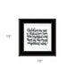 The Most Important Work 3 Black Framed Print Wall Art