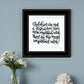 The Most Important Work 3 Black Framed Print Wall Art