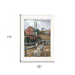The Old Tractor 2 White Framed Print Wall Art