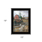 The Old Tractor 2 White Framed Print Wall Art