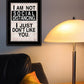 Social Distancing 2 Black Framed Print Wall Art