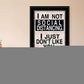 Social Distancing 2 Black Framed Print Wall Art