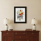 Love Grows Here 3 White Framed Print Wall Art