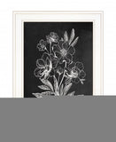 Vintage Chalkboard 2 White Framed Print Wall Art