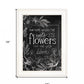 Yet to Bloom 3 White Framed Print Wall Art