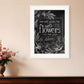 Yet to Bloom 3 White Framed Print Wall Art