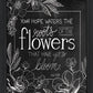 Yet to Bloom 4 Black Framed Print Wall Art
