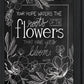 Yet to Bloom 4 Black Framed Print Wall Art