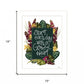 Grateful Heart 3 White Framed Print Wall Art