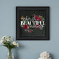Cherish the Moments 3 Black Framed Print Wall Art