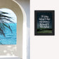 Beauty of Your Dreams 2 Black Framed Print Wall Art