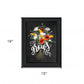 Love Grows Here 6 Black Framed Print Wall Art