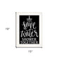 Shower Together 1 White Framed Print Wall Art