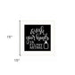 Wash Your Hands 1 White Framed Print Bathroom Wall Art