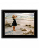 Black Dress 2 Black Framed Print Wall Art